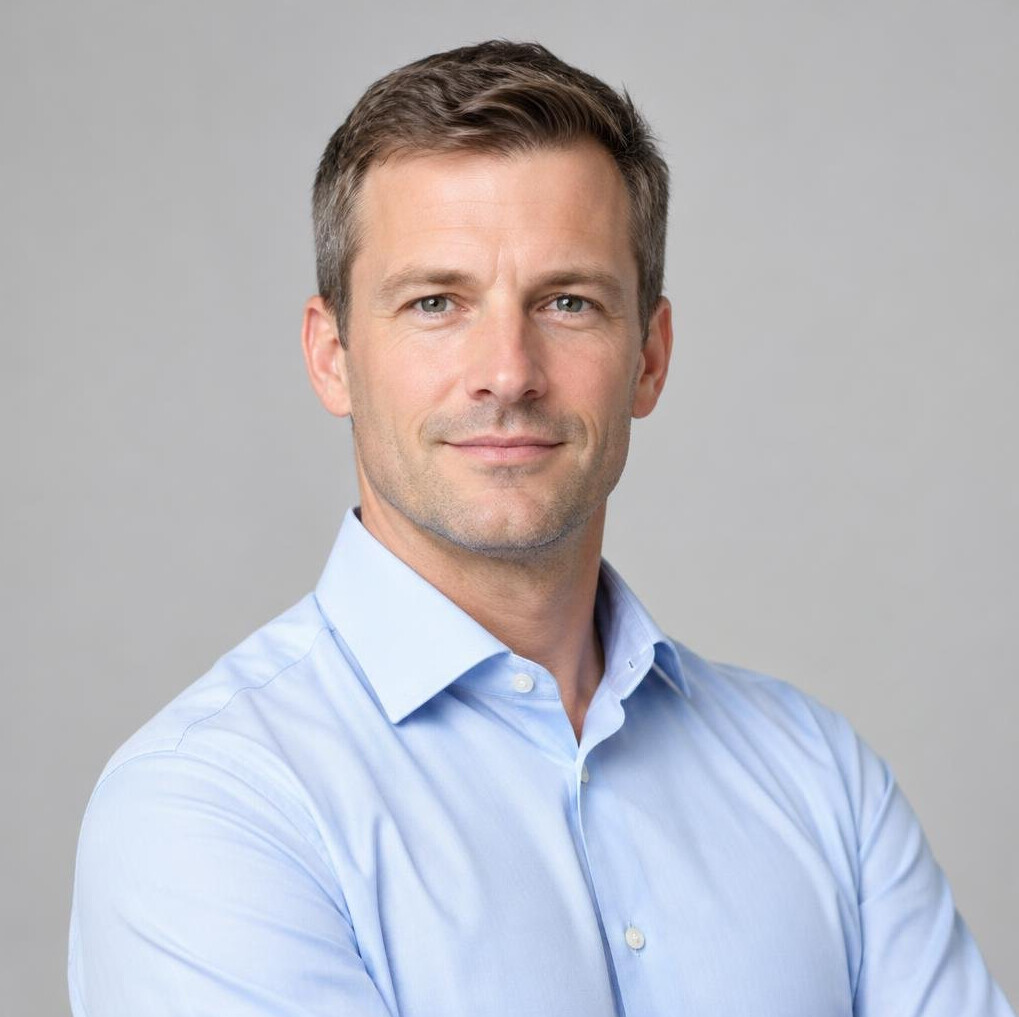 Portrait of a man in a shirt